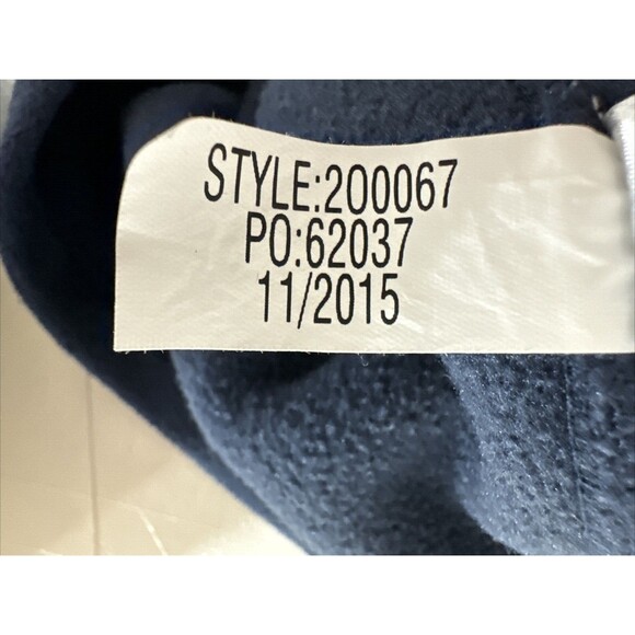 Vineyard Vines Vest Womens Medium Blue‎ Zip Fleece Martha's Vineyard Athleisure - Picture 7 of 8